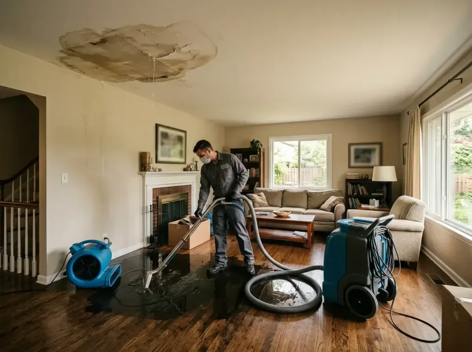 attic-pipe-burst-ceiling-drip-008 — frequently asked questions, Water Damage Restoration & Carpet Care in West Liberty, IA